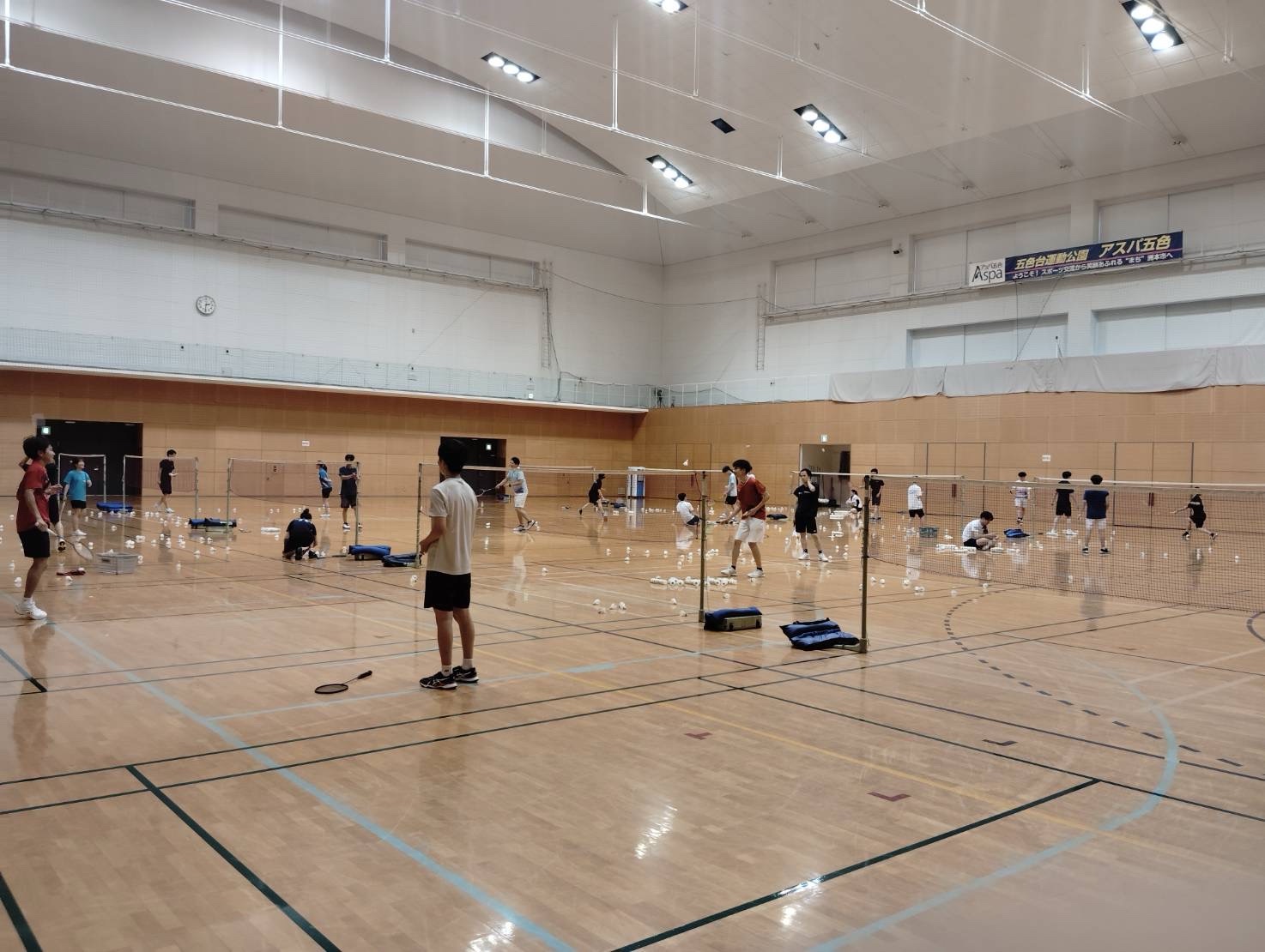 夏合宿の様子の写真