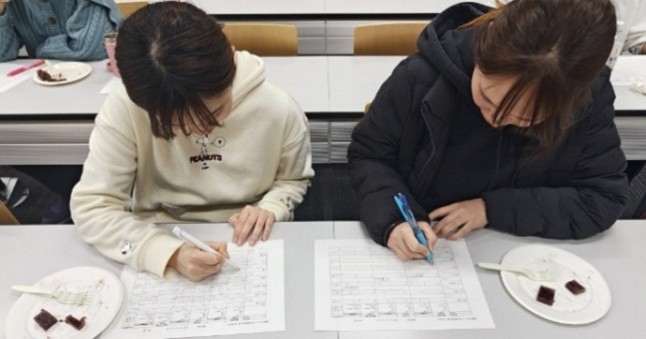 動物機能学研究室4回生河邉氏の写真