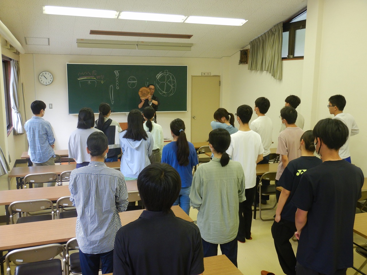 大野学舎におけるミニ講義